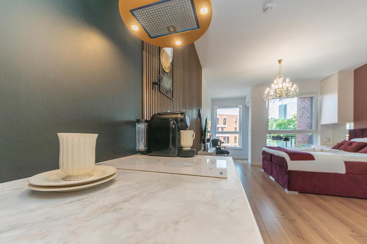 Bastion Walowa Apartament Srodmiescie Centrum Gdańsk Eksteriør billede